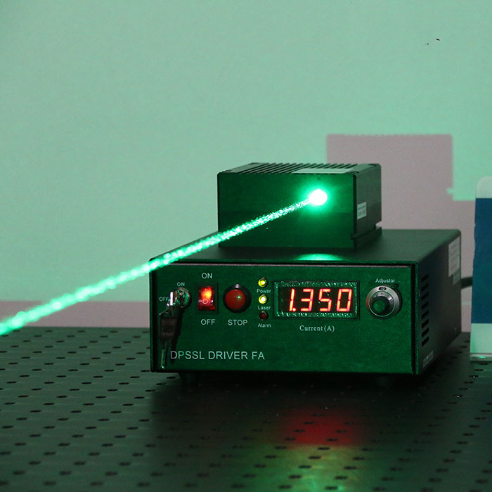 High power green laser 515nm 520nm 2W 반도체 레이저